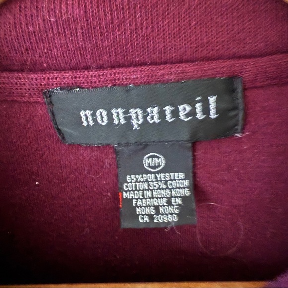 Vintage Embroidered Purple Cardigan with Beading - Picture 5 of 8